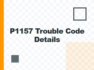P1157 Error Explanation and Details
